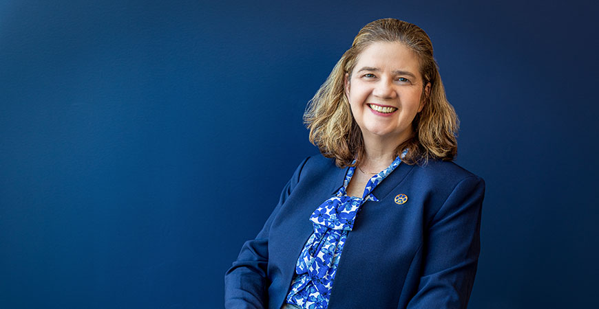 Vice Chancellor for Research, Innovation and Economic Development Gillian Wilson